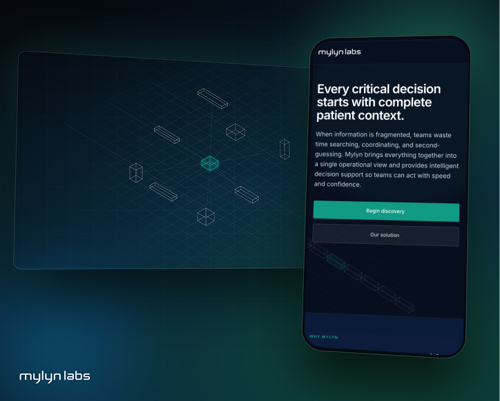 Mylyn Labs responsive mobile website presentation